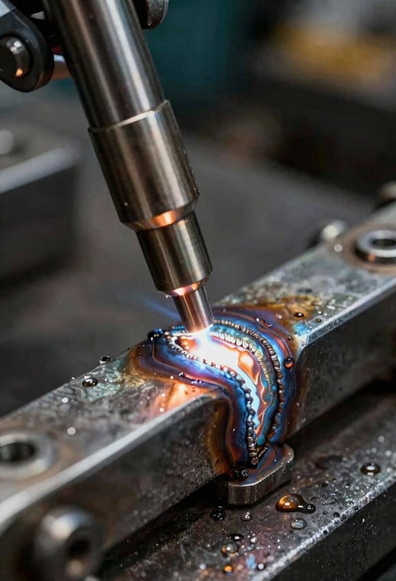 alternating materials with thermal control