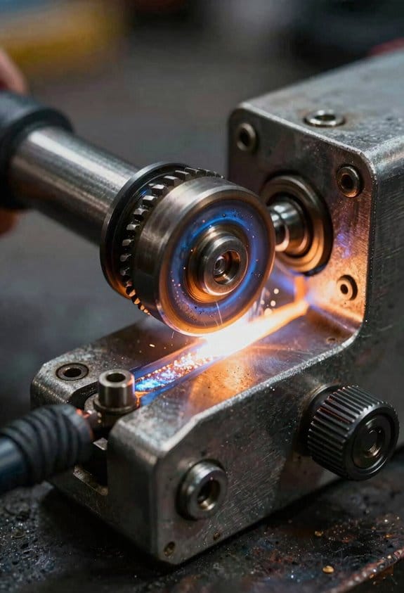 continuous cooled staged welding practices