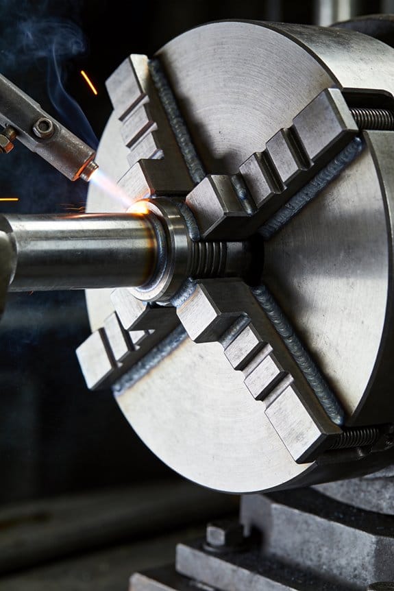 critical maintenance through welding