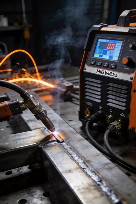digital display improves mig setup accuracy