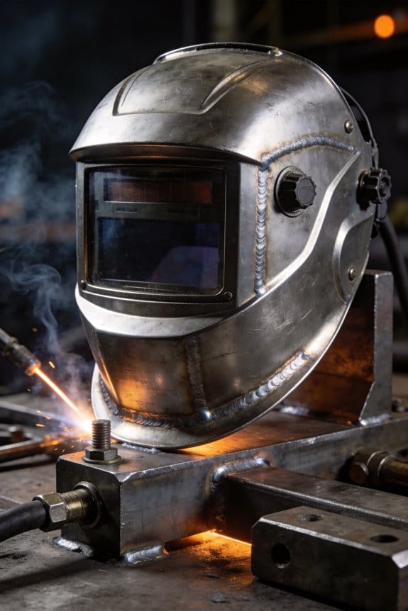 ergonomic welding helmet reduces fatigue