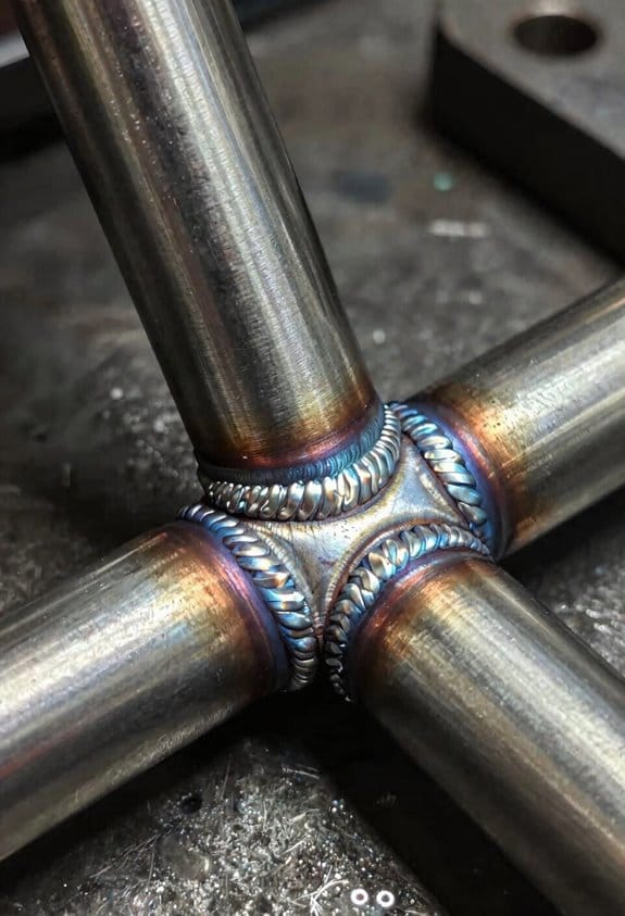 metals heat contamination joints