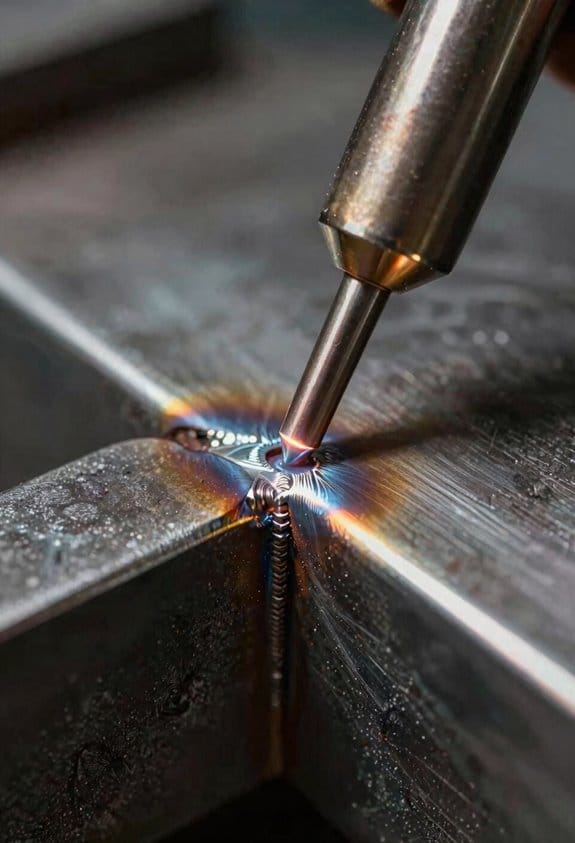 minimize heat to prevent warp
