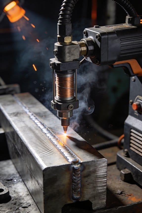 precise wire feed stability