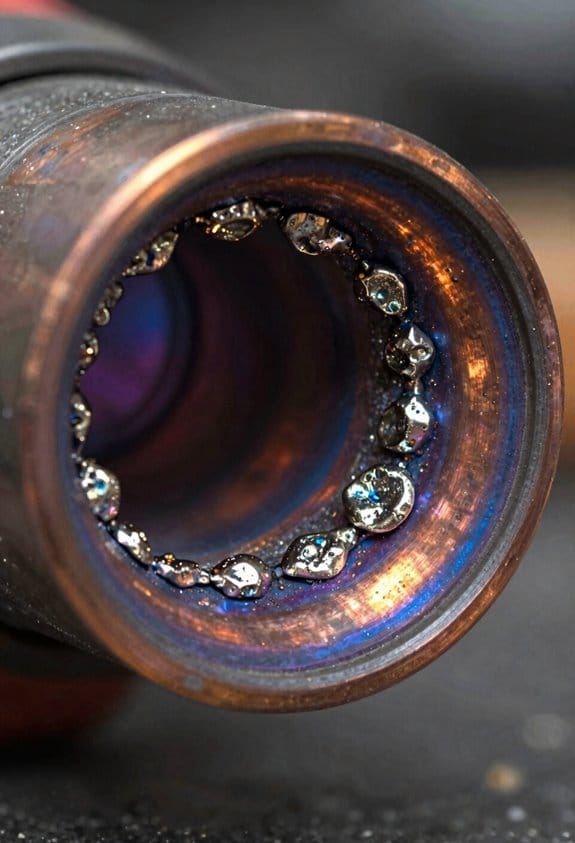 spatter disrupts shielding gas