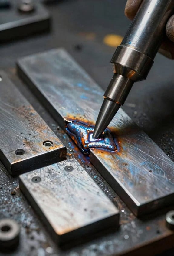 thickness access welding settings