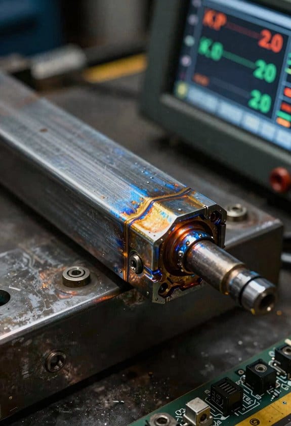 weld parameters metrics actions