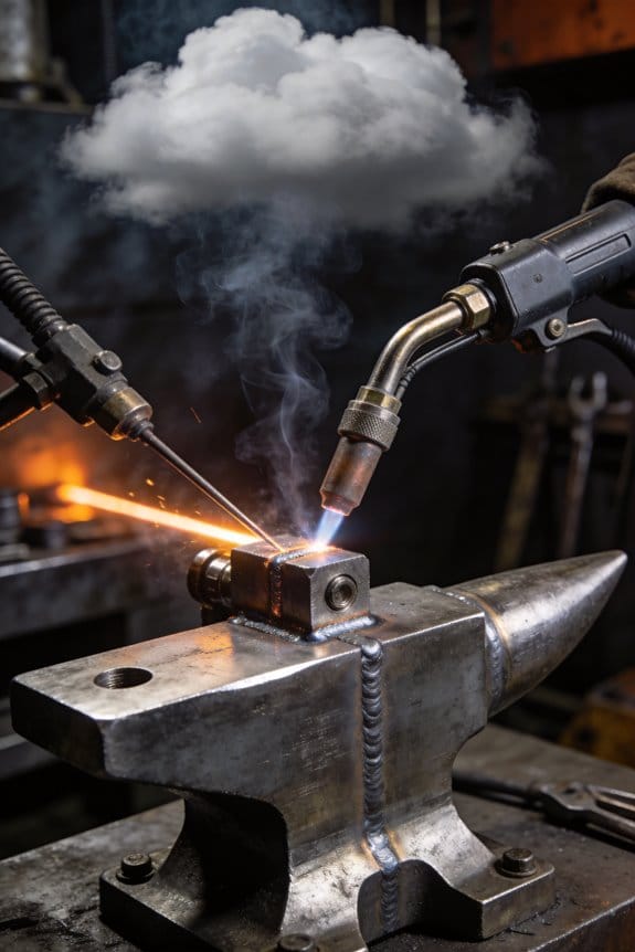 welders connected through cloud